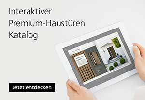 Interaktiver Premium-Haustür Katalog
